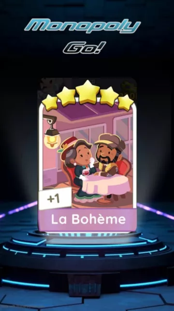 La Boheme Monopoly Go 5 Star Sticker (Fast Delivery) Set#21
