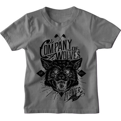 Company of Wolves Kids Boys Girls T-Shirt Childrens Top