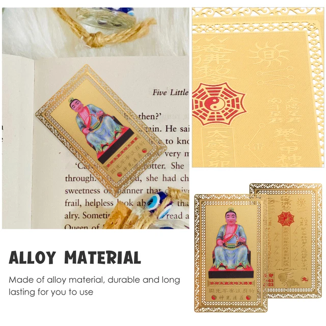 2pcs Tragbare Praktische Premium Glück Amulett Religiöse Amulett Für Neue Jahr 3