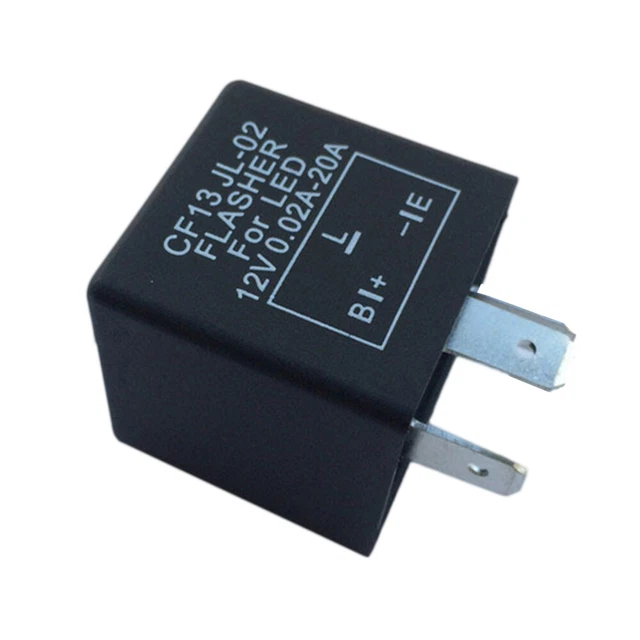 Relais De Clignotant Moto 6V-12V – WOOSTAR – Avec Buzzer étanche – Pour 50cc à 250cc