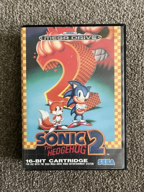 SONIC THE HEDGEHOG 2 serie Mega Drive PAL gioco completo con manuale ...