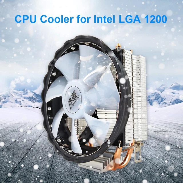 Intel Radiator SNOWMAN 2 HEAT Pipes CPU Cooler PC Radiator for Intel LGA (4 Pin No ...