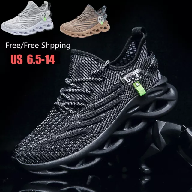 Men's Casual Running Sneakers Walking Sports Athletic Outdoor Tennis Shoes Gym