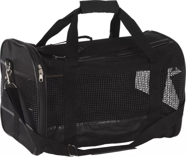 Pet Carrier Large Bag Soft Sided Crate Carry Dog Cat Portable Travel Folding