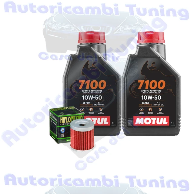 thumbnail image 2 of BMW R 1200 GS (2004-2012) Service Kit - 4L Motul 7100 10W-50 & Oil Filter HF164 2 of 6