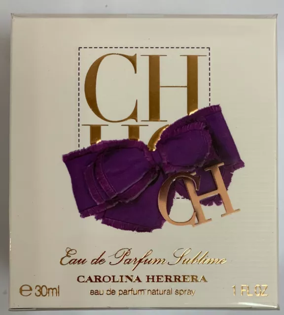 CH CAROLINA HERRERA EAU de PARFUM SUBLIME 30 ML SPRAY NEW