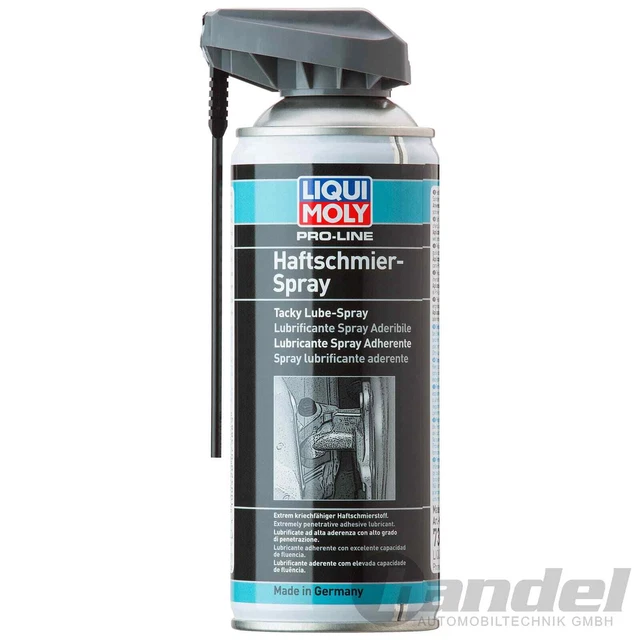 1x 400ml LIQUI MOLY PRO-LINE LUBRIFICANTE ADESIVO SPRAY CATENA AEROSOL