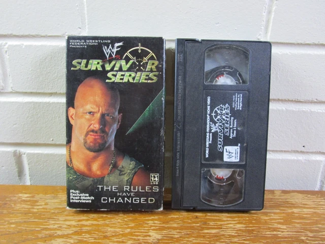 WWF SURVIVOR SERIES 2000 Rules Have Changed Wrestling VHS Tape Stone ...
