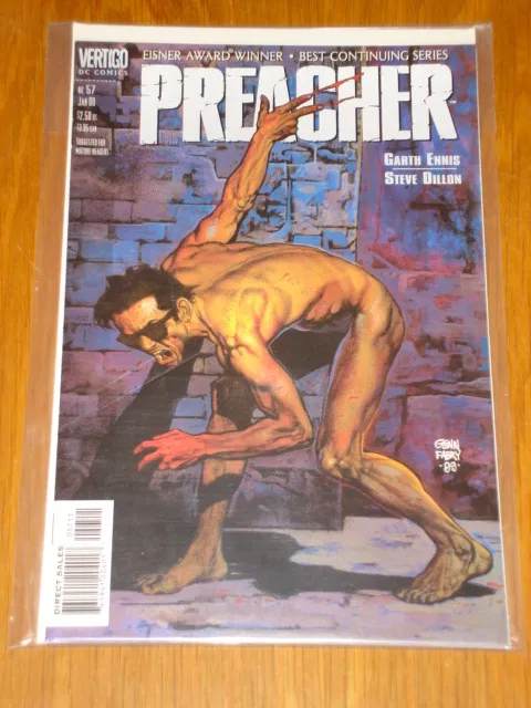 Preacher #57 Vol 1 Dc Vertigo Comic Garth Ennis Fabry January 2000