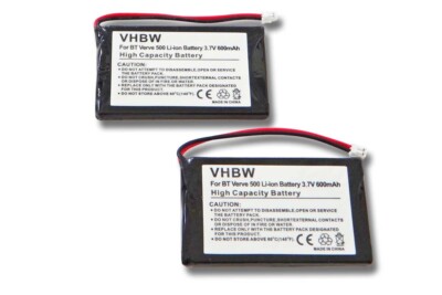 BBTG0658001 BT 2x BATTERIA 0.80Ah 2.4V PER Philips BT-1009 