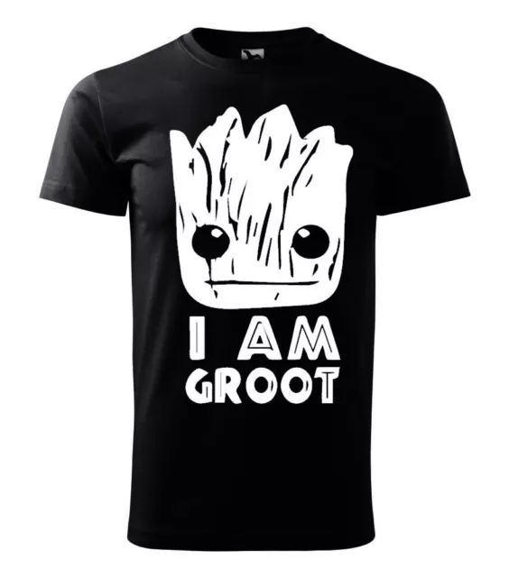 Guardians of the Galaxy -i am Groot  T-Shirt schwarz