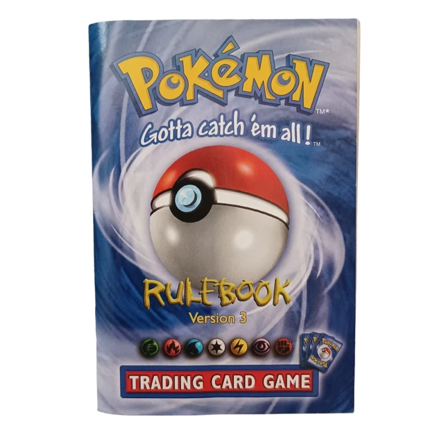 POKEMON GOTTA CATCH Em All Trading Card Game Rules Books Version 3