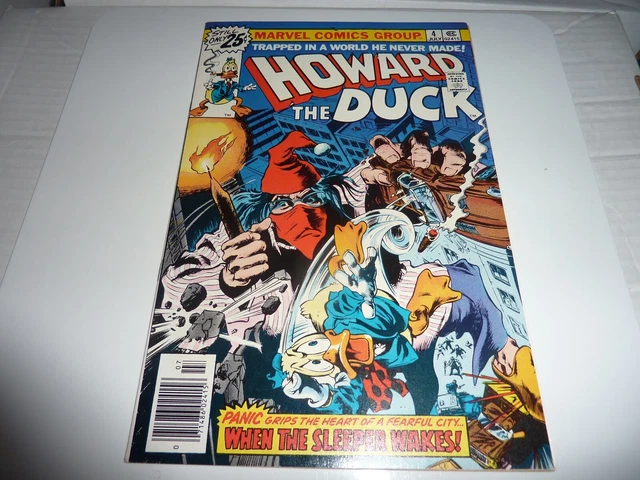 HOWARD THE DUCK #4 Marvel 1976 Steve Gerber Gene Colan When the Sleeper Wakes VF