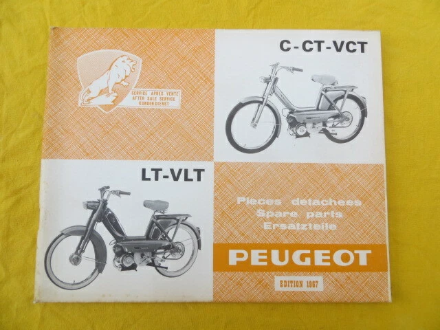 Peugeot cyclomoteur avec et sans variateur manuel atelier repair