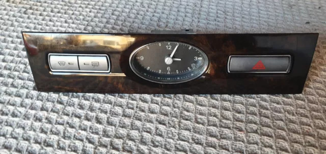 Ford Mondeo Mk3 2000-07 Wood Effect Dash Time Clock 3STT-15000 ♻️