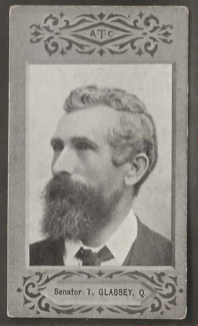 Atc A.t.c. (Usa)-Australian Parliament 1901-#19- Senator Glassey