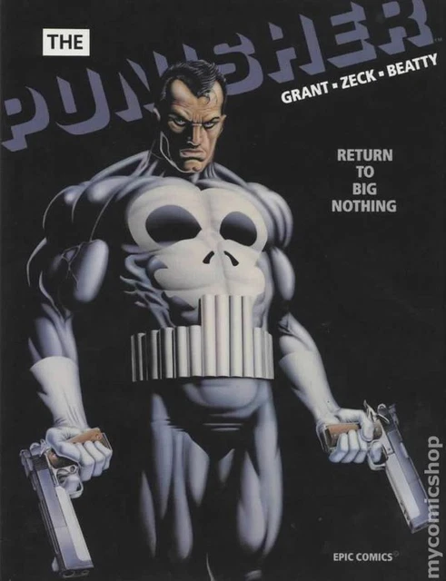Punisher Return to Big Nothing HC #1-REP VF 1989 Stock Image