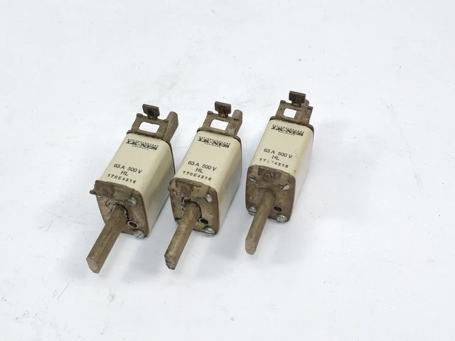 Lk / Bussmann 170E4316 Fusible 63A 500V Hl 3Pcs