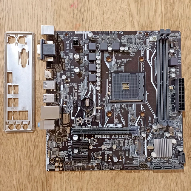 ASUS PRIME A320M-K AMD A320M chipset Micro-ATX AM4 socket DDR 4 ...