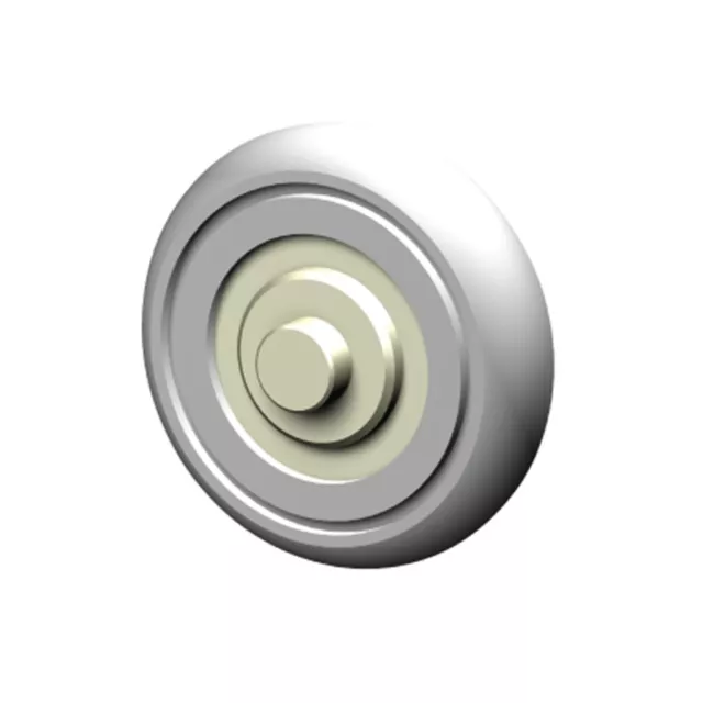 Doric DR62 Sliding door robe rollers wheels bearings *31mm* Convex roller