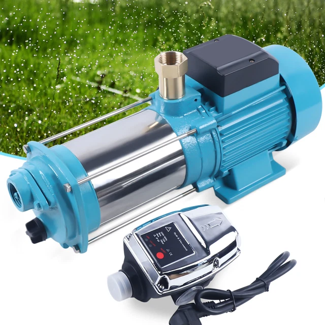 1300W Hauswasserwerk – Kreiselpumpe Mit 9,8 Bar, 4000L/H Für Garten, Teich Und Hof