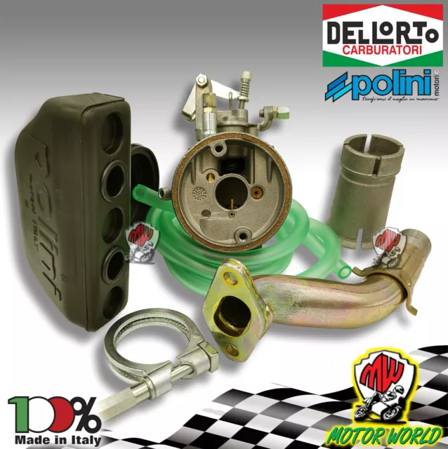 Kit Completo Carburatore Dell Orto 19-19 Shbc Piaggio Vespa 50 N L R Special 50