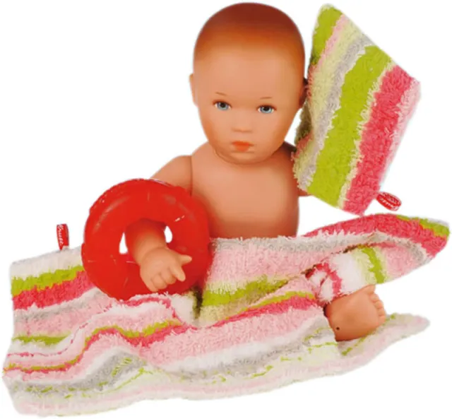 Käthe Kruse Puppen Spielzeug 3teiliges Waschset fürs Planscherle, Nr. 30740