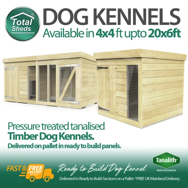 Dog Kennel And Run Full Tanalised Pressure Treated Timber All SIzes Available
