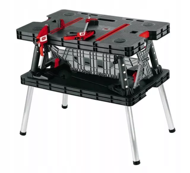 Mesa de trabajo plegable Keter Tool Bench Master Pro Series