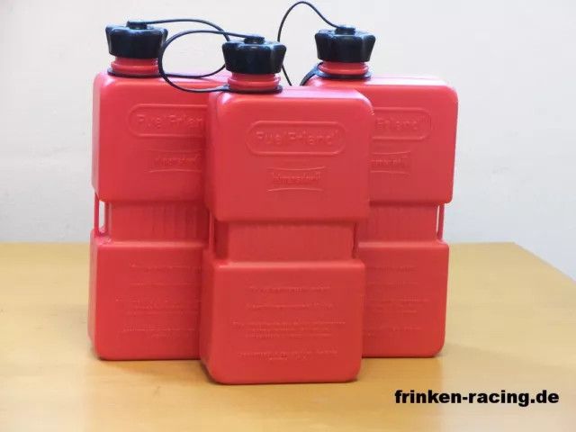 15,30€/St FuelFriend Plus 1,5L rot 3 Stück Benzinkanister zapfpistolengeeignet