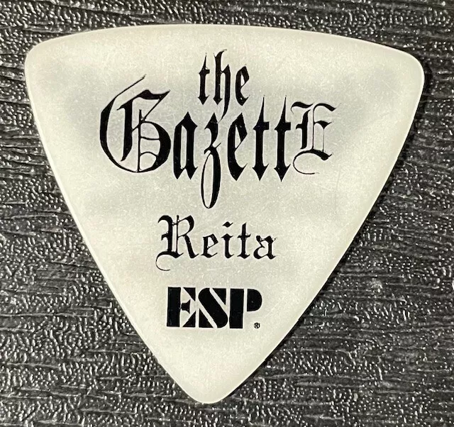 The Gazette / Esp  / Tour  Guitar Pick