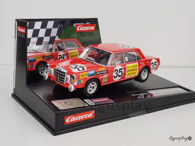 Slot car scalextric carrera Evolution Evoluzione 27712 Mercedes-Benz 300 Sel 6.3