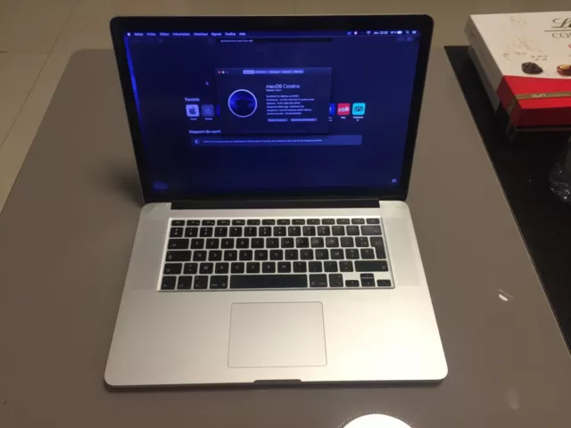 Macbook pro 15 Retina - i7 2.3 ghz - 16 Go de ram - SSD 256 Go
