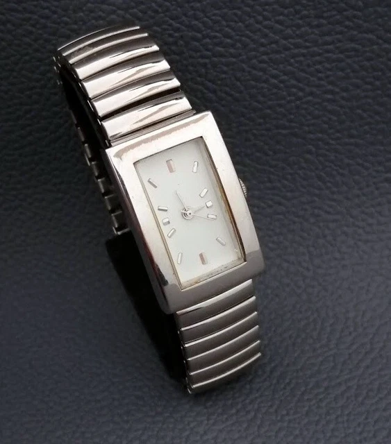Montre Femme YVES ROCHER Métal Argenté - Mouvement Quartz, Style Classique Tendance, Neuve Sans étiquette