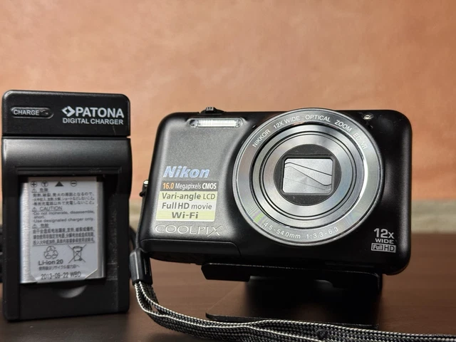 TOP MINT]Nikon Coolpix S9500 18,1 megapixel fotocamera digitale