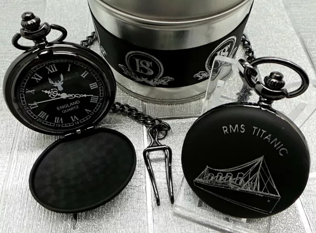 RMS TITANIC Taschenuhr Schiff Kreuzer graviert maßgeschneidert personalisiert Luxusgeschenk