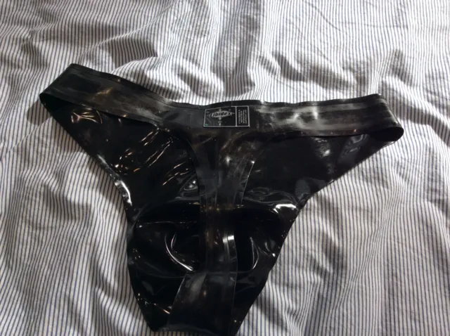 Latex Rubber Underpants Jock Briefs Pouch (one size) 