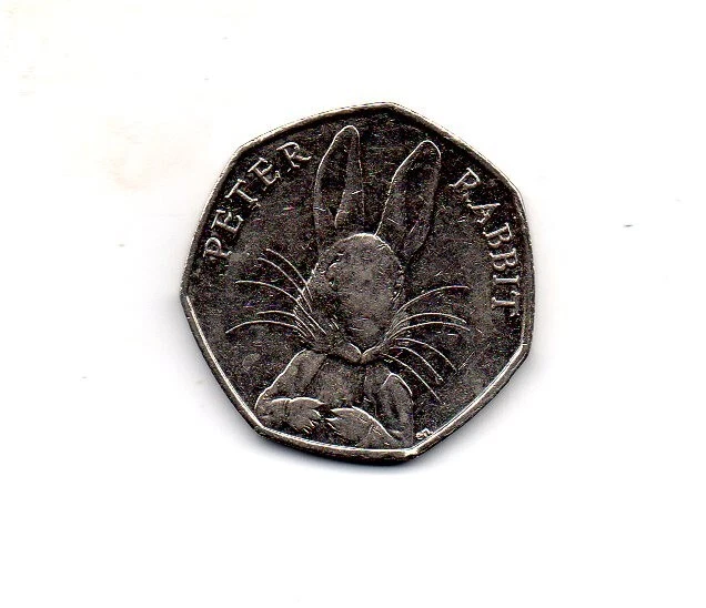 BEATRIX POTTER - PETER RABBIT SPECIAL EDITION 50p COIN - 2016 £2.00 ...