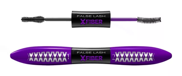 L'OREAL Paris False Lash XFIBER Waterproof Mascara BLACK - NEW - X-TREME Volume