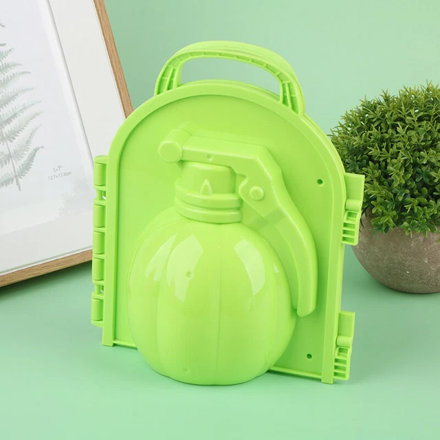 1Pc Snow Mold Pumpkin Grenade Snowball Maker Clip Snow Sand Mold Outdoor Toys ql