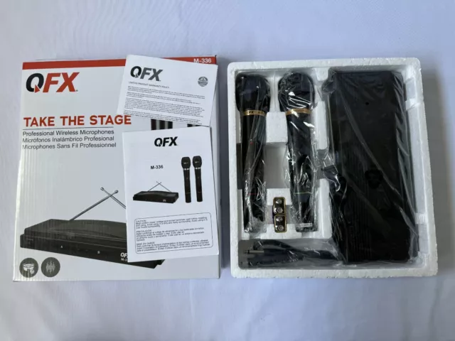 Quantum FX M-336 Microphone set QFX Q FX M336