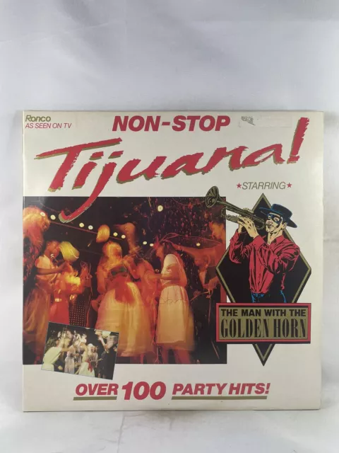 Non-Stop Tijuana 2 12 Inch LP Record - The Man With The Golden Horn - 1983 VGC+