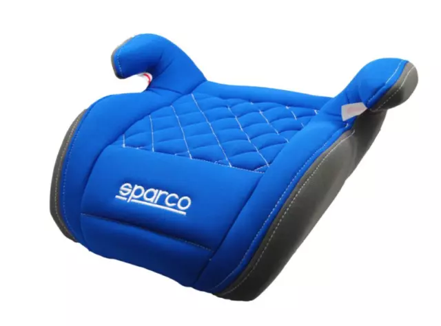 New For Kids / Children SPARCO Car Booster Seat Blue / Grey Color 15 - 36 kg