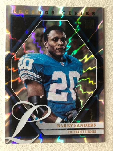 2021 Panini Donruss-Legends Series-Barry Sanders-Detroit Lions
