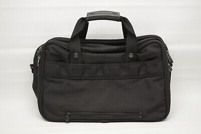Briggs & Riley Travelware Carryon Overnight Bag Black Balistic Nylon NO STRAP