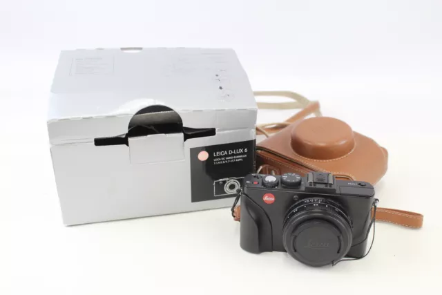 Leica D-Lux 6 Digital Compact Camera Working w/ Leica Lens