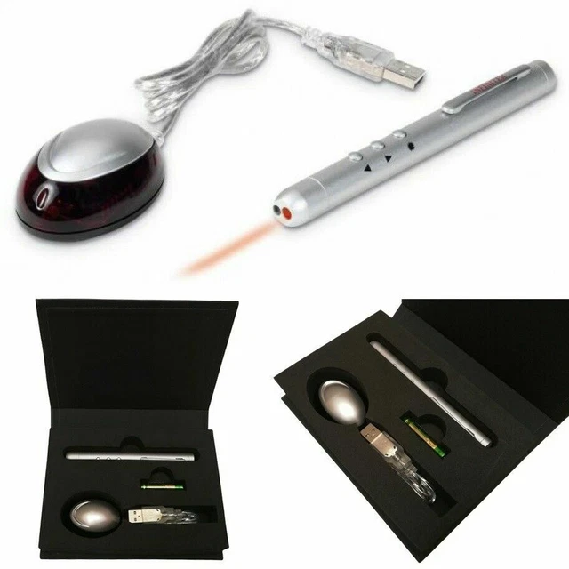 Puntatore Presenter Wireless USB-C - Telecomando Per Presentazioni PowerPoint E Keynote - Foto 2