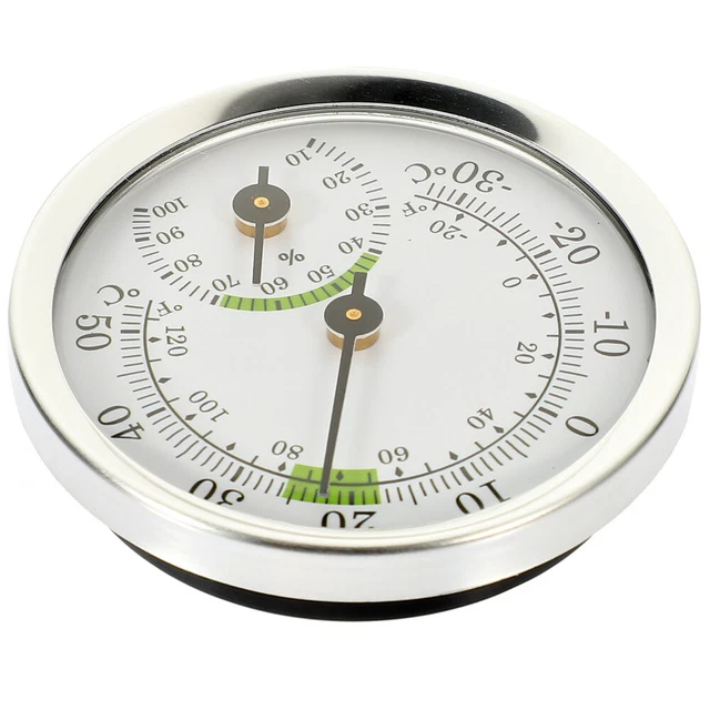 OUTDOOR TEMPERATURE GAUGE Mini Clock Digital Fridge Thermometer