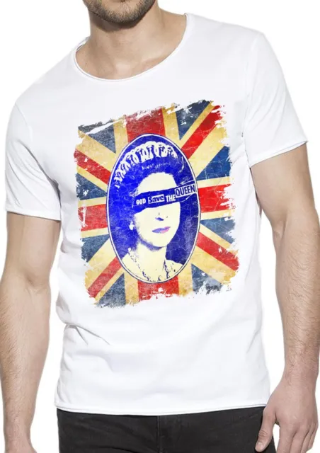 T-Shirt Regina Elisabetta Queen Uomo Abbigliamento 100% Cotone Taglia da S a XXL 2