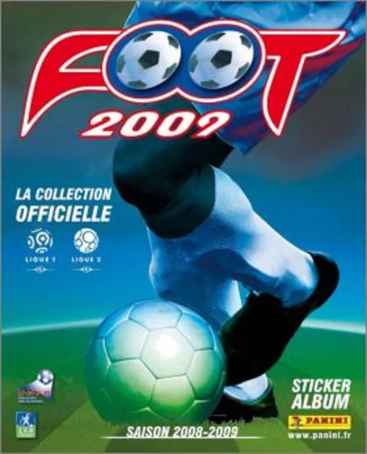 LOSC LILLE - STICKERS IMAGE VIGNETTE PANINI - FOOT 2008 / 2009 - a choisir